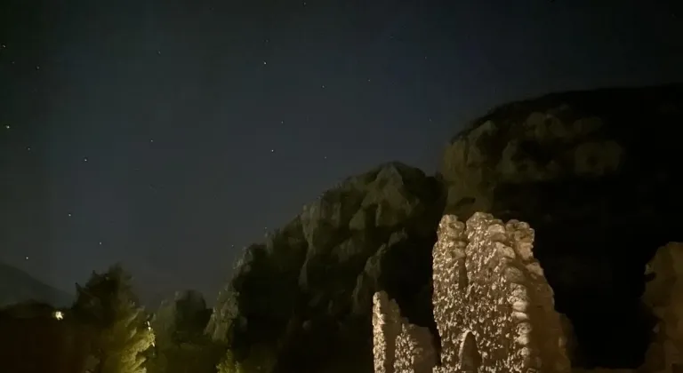 Antalya'nın antik mirası gece müzeciliğiyle aydınlandı