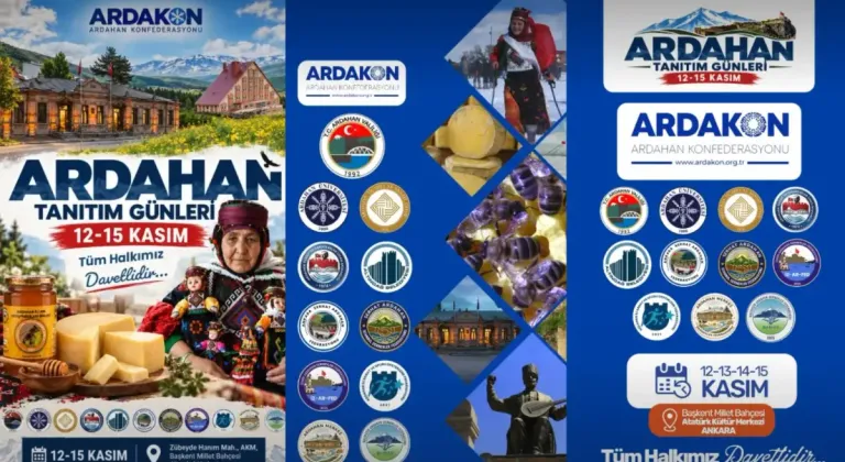 Ardahan Tanıtım Günleri 12 Kasım’da Ankara’da başlayacak
