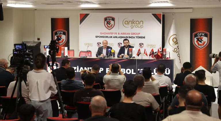 Arıkan Group, Gaziantep FK'ye sponsor oldu