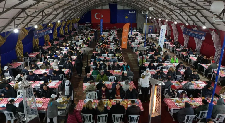 Arnavutköy Belediyesi, Kosova'da iftar programı düzenledi