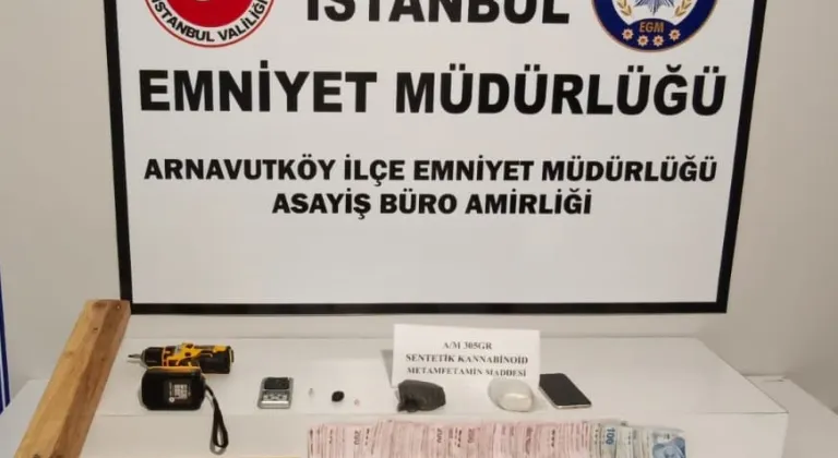 Arnavutköy'de uyuşturucu operasyonunda yakalanan şüpheli tutuklandı