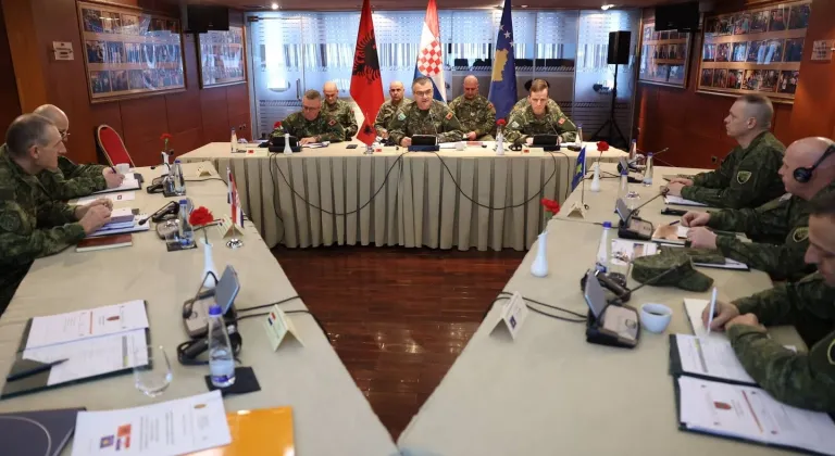 Arnavutluk, Kosova ve Hırvatistan üçlü askeri tatbikatı bu yıl yapılacak