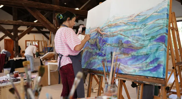 Arnica 5. Art Land Sanat Çalıştayı sanat dünyasını Edirne'de bir araya getirdi