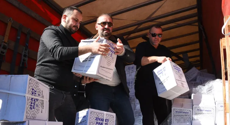 ASFED'in hazırladığı 4 bin ramazan kolisi Samsun’a ulaştırıldı