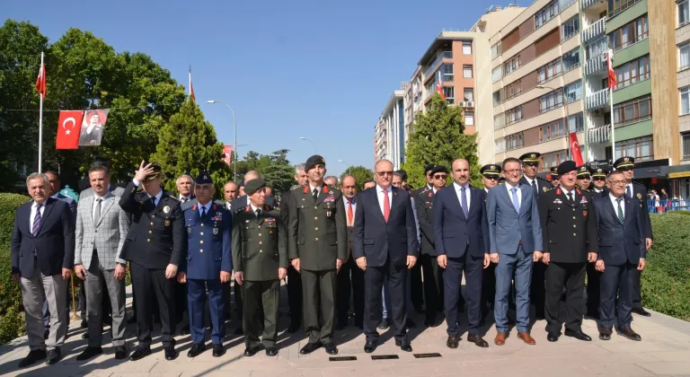 Atatürk'ün Konya'ya gelişinin 106. yıl dönümü törenle kutlandı