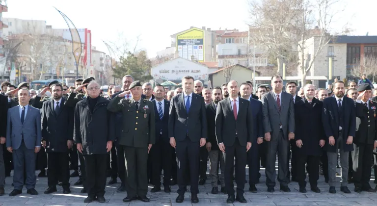 Atatürk'ün Niğde'ye gelişinin 92'nci yıl dönümü kutlandı