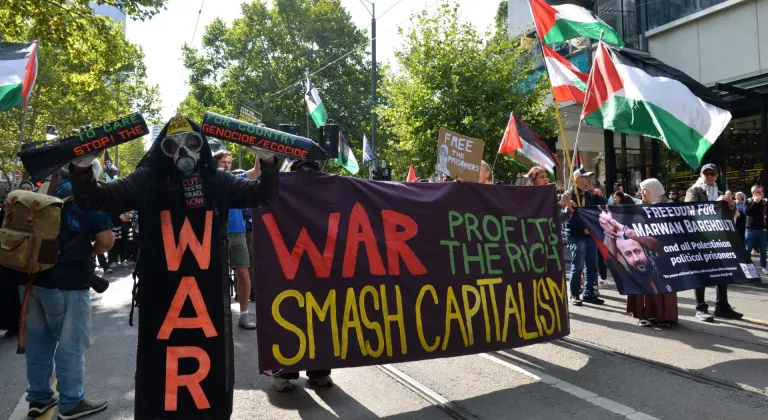 Avustralya'da "Filistinli Esirler Günü" dolayısıyla protesto düzenlendi