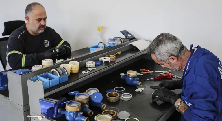 Ayda 6 bin hurda sayaç yenilenerek kullanıma sunuluyor