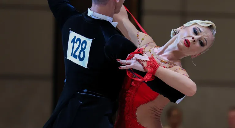 Aydın'da uluslararası dans yarışması düzenlendi