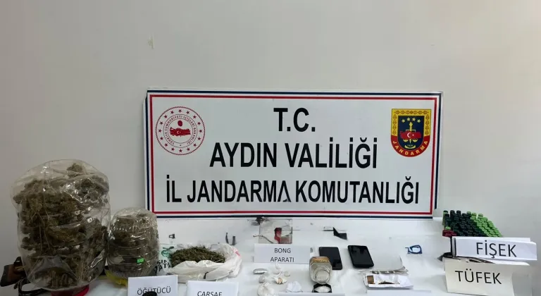Aydın'da uyuşturucu operasyonunda yakalanan 4 kişi tutuklandı