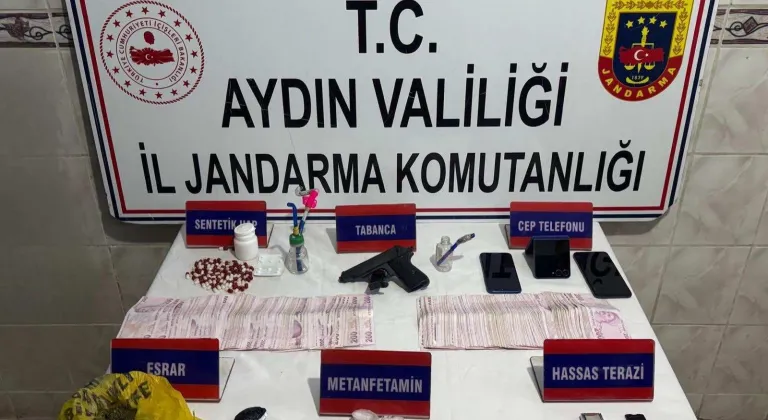 Aydın'da uyuşturucu operasyonunda yakalanan şüpheli tutuklandı