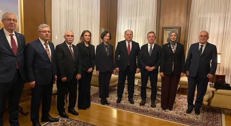 AYM Başkanı Özkaya, AİHM'in adli yıl açılış programına katıldı