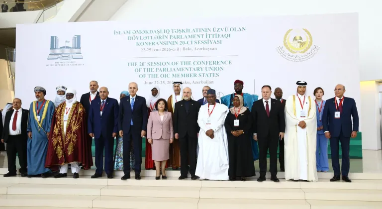 Azerbaycan'da, İslam İşbirliği Teşkilatı Parlamento Birliğinin 20. Konferansı yapıldı