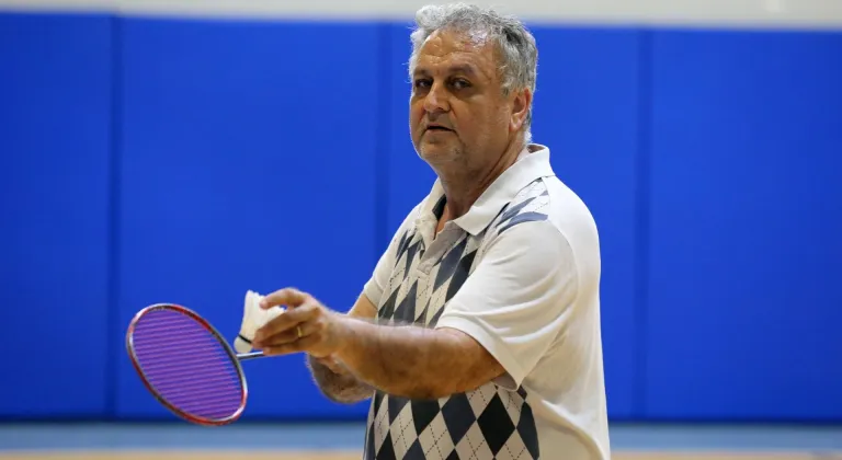 Badmintonda veteran sporcu Cavit Şengün'ün hedefi, Avrupa Şampiyonası'nda madalya