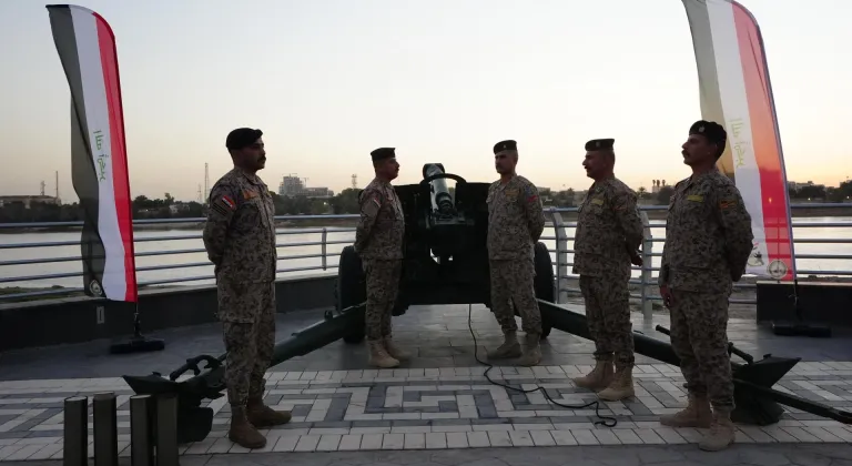 Bağdat'ta Osmanlı mirası "iftar topu" yıllar sonra yeniden ateşlendi