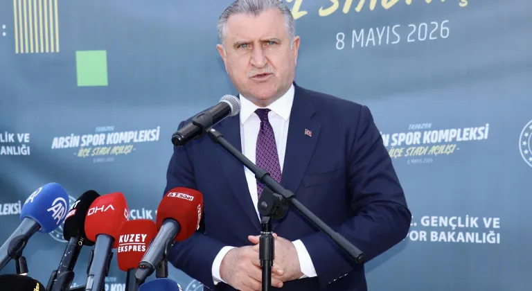 Bakan Bak, Arsin Spor Kompleksi'nin açılışında konuştu:
