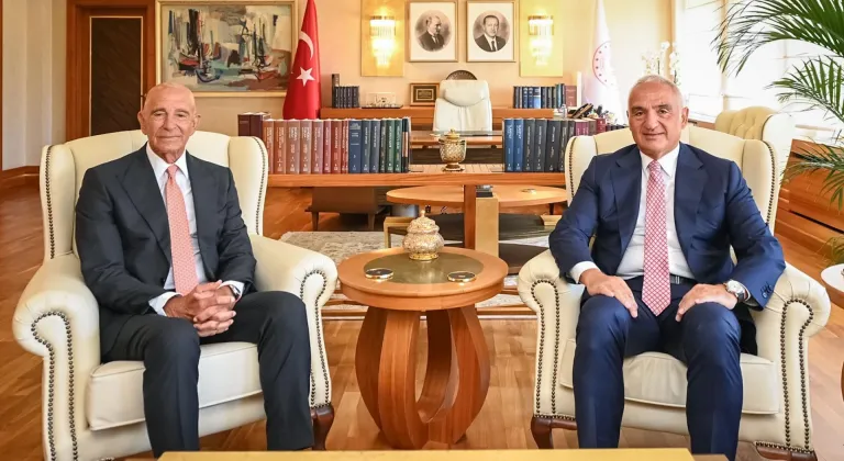 Bakan Ersoy, ABD'nin Ankara Büyükelçisi Barrack'ı kabul etti