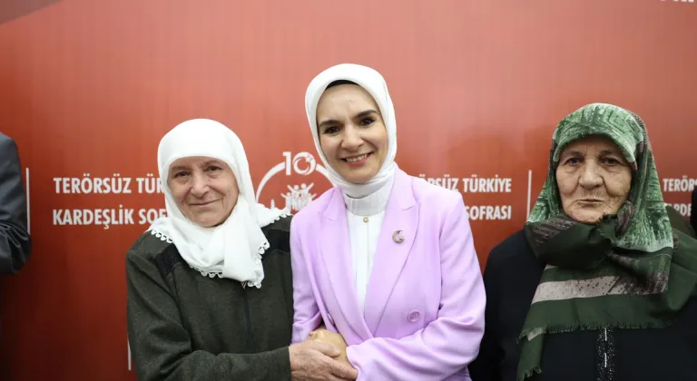 Bakan Göktaş Ağrı'da "Terörsüz Türkiye Kardeşlik Sofrası"nda konuştu: