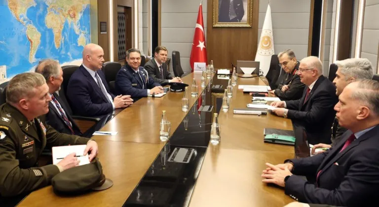 Bakan Güler, Türkiye ve ABD'nin NATO Daimi Temsilcilerini kabul etti