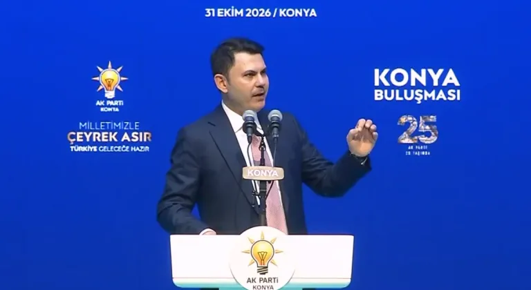 Bakan Kurum: Yolumuz uzun, hedeflerimiz büyük