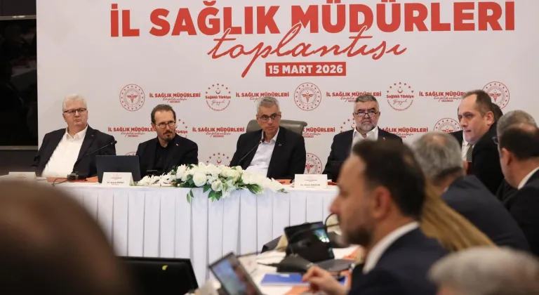 Bakan Memişoğlu, 81 ilin sağlık müdürleriyle bir araya geldi