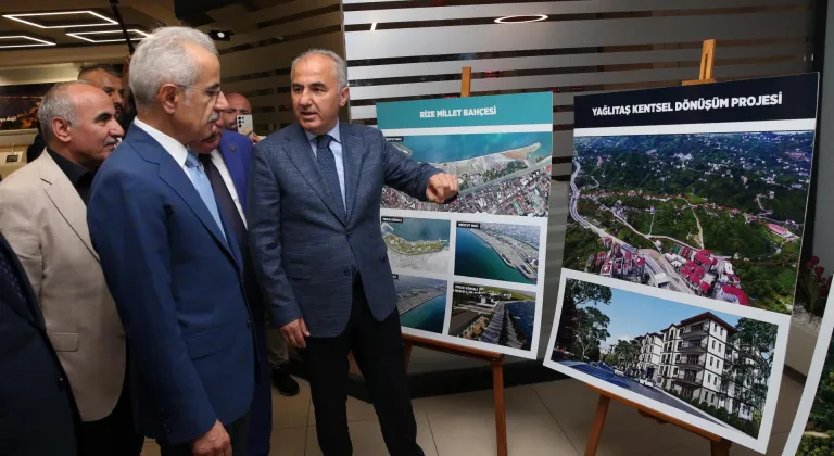 Bakan Uraloğlu, Rize'de İyidere Lojistik Merkezi'ndeki törende konuştu:
