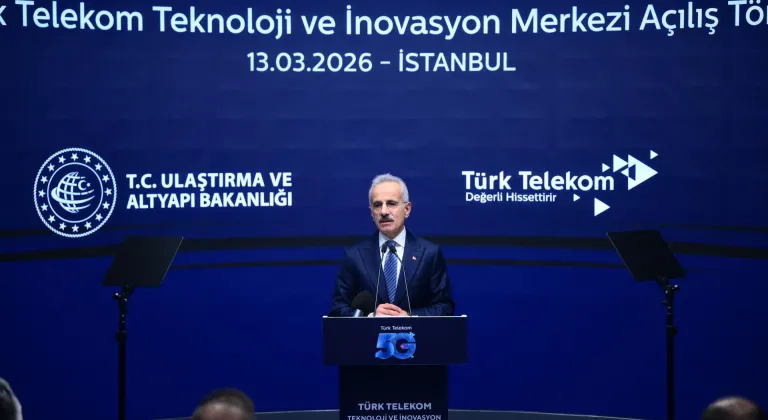 Bakan Uraloğlu, Türk Telekom Teknoloji ve İnovasyon Merkezinin açılışında konuştu:
