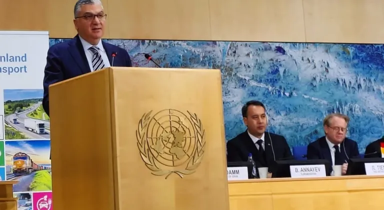 Bakan Yardımcısı Ünüvar, BM Avrupa Ekonomik Komisyonu İç Ulaştırma Komitesi toplantısına katıldı