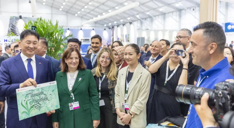 Bakan Yardımcısı Varank, Moğolistan'da COP17 kapsamında düzenlenen panelde konuştu: