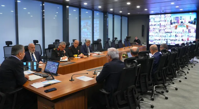 Bakan Yerlikaya'nın başkanlığında "Koordinasyon Toplantısı" yapıldı