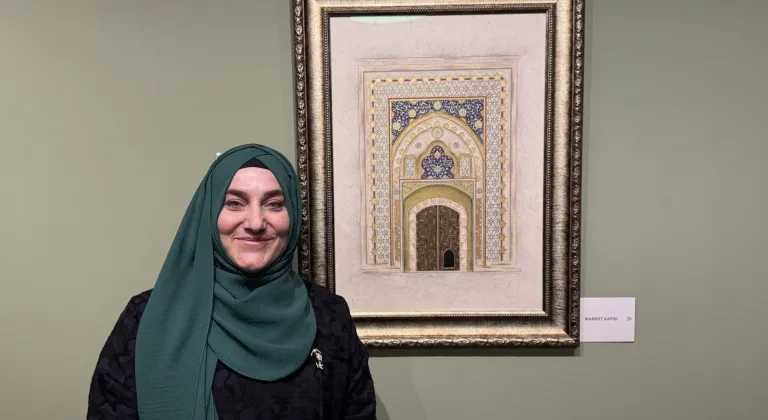 "Baktığın Kadar Varsın" sergisi Dolmabahçe Resim Müzesi'nde açıldı