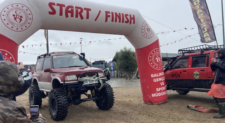 Balıkesir'de off-road şenliği düzenlendi