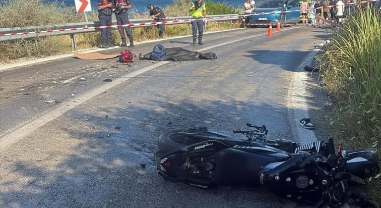 Balıkesir'de vidanjöre çarpan motosikletteki sürücü öldü