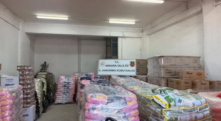 Başkentte 37 ton sahte deterjan ve kozmetik ürünü ele geçirildi