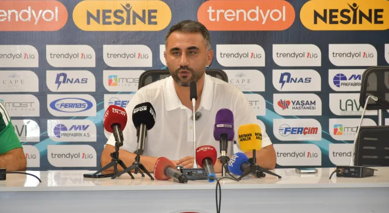 Batman Petrolspor-Ekenler Beton Sivasspor maçının ardından