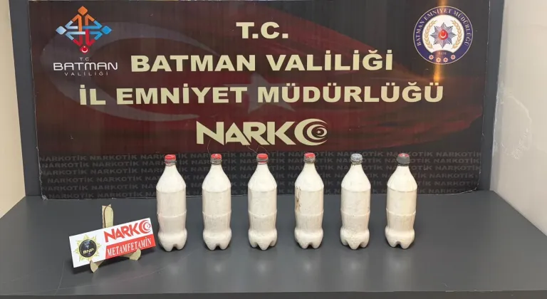 Batman'da aracın yakıt deposunda 5 kilo 200 gram sentetik uyuşturucu ele geçirildi