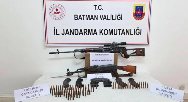 Batman'da silah kaçakçılığı operasyonunda yakalanan şüpheli tutuklandı