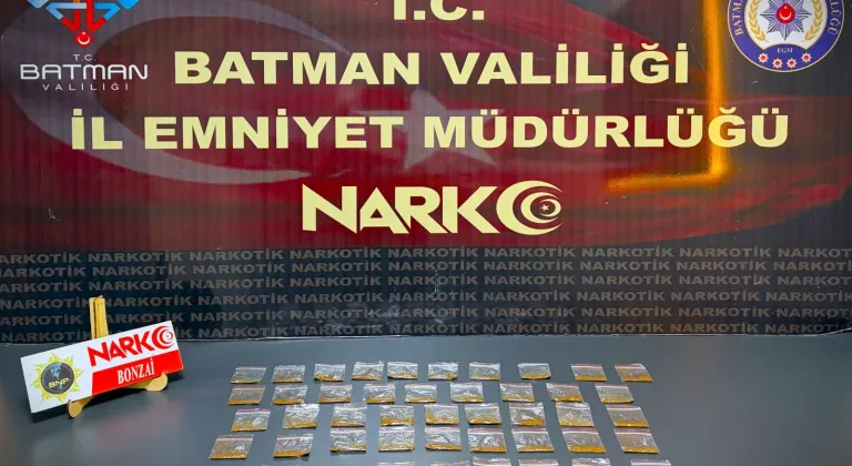 Batman'da uyuşturucu operasyonunda yakalanan 6 zanlı tutuklandı