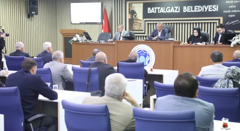 Battalgazi Belediye Meclisi’nde 9 gündem maddesi görüşüldü