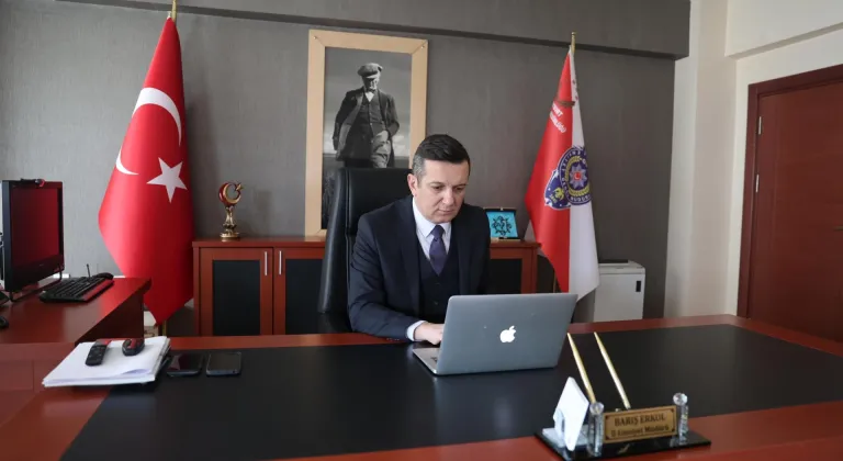 Bayburt Emniyet Müdürü Erkol, AA'nın "Yılın Kareleri" oylamasına katıldı