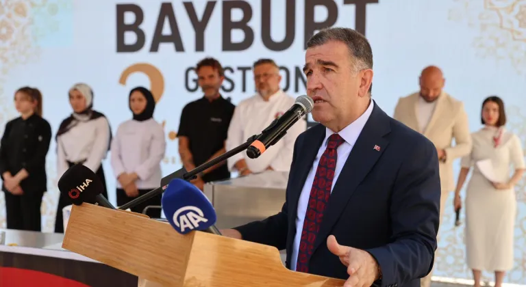 Bayburt'ta "2. Gastronomi Festivali" başladı
