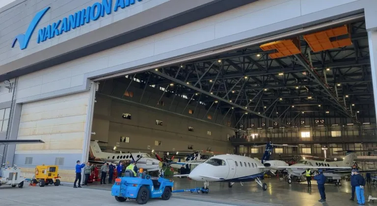 Baykar'ın sahip olduğu Piaggio Aerospace'ten Japonya'ya uçak teslimatı