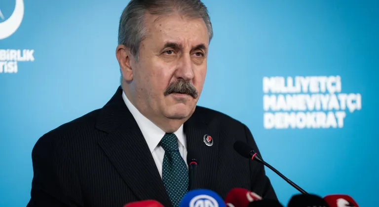 BBP Genel Başkanı Destici, basın toplantısı düzenledi: