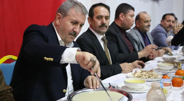 BBP Genel Başkanı Destici, Eskişehir'de konuştu: