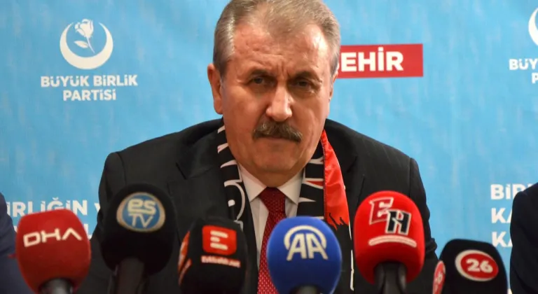 BBP Genel Başkanı Destici, Eskişehir'de konuştu: