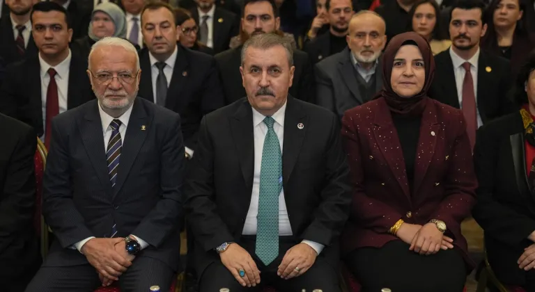 BBP Genel Başkanı Destici, partisinin 33. kuruluş yıl dönümü programında konuştu: