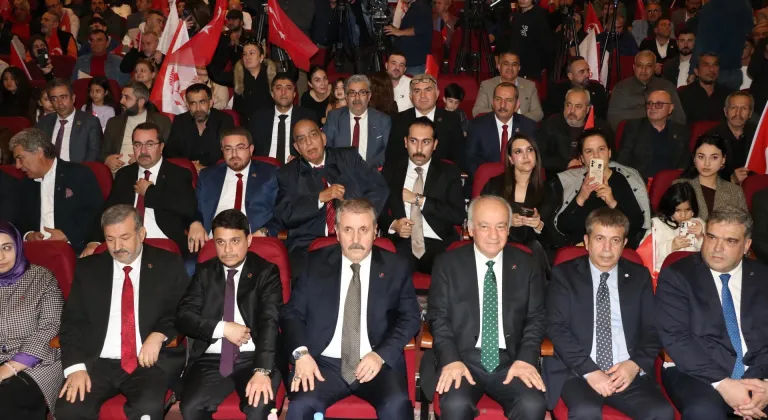 BBP Genel Başkanı Mustafa Destici, partisinin Adana İl Kongresi'nde konuştu: