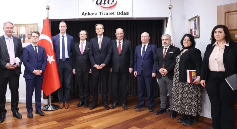 Belçika Büyükelçisi Van De Velde, ATO'da