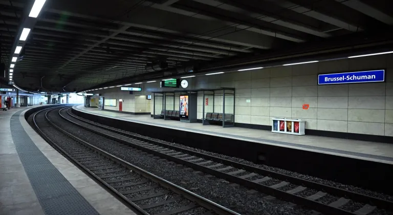 Belçika'da demir yolu çalışanlarının 5 günlük grevi başladı