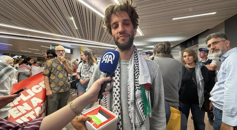 Belçikalı 77 yaşındaki Sumud aktivisti: "Bu yaşıma kadar böyle zulmün var olabileceğini hayal etmedim"